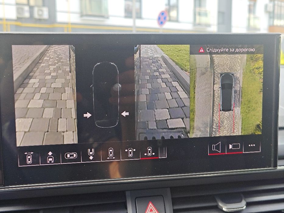 Audi a4 a5 Q5 Q7 камери 360 Area view