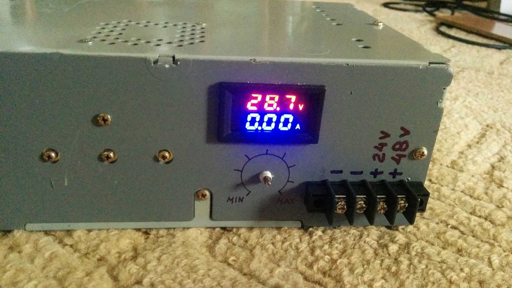 Блок живлення +48В (24-54В) 16-10А Made in United Kingdom