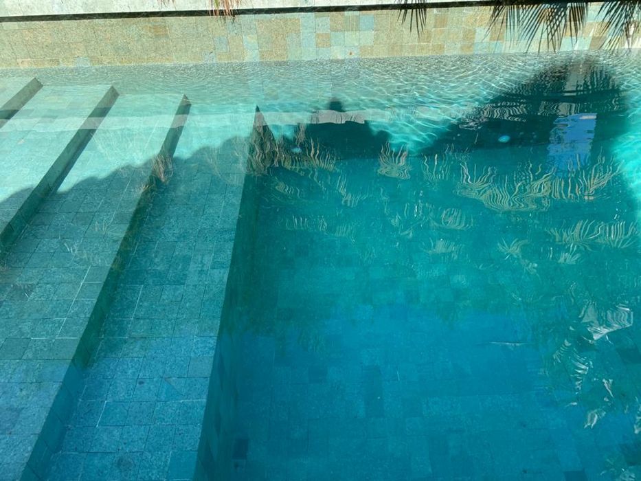 Basalto verde - pedra para piscinas