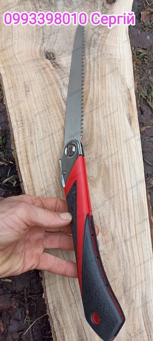 Пила садова з чехлом з кобурою   сталь Японія  Sk5 сталь 300 мм 210 мм