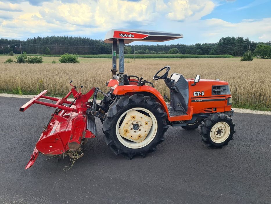 Traktorek mini Sadowniczy*komunalny Kubota GT5 4x4