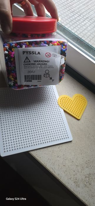 Contas de plástico ikea