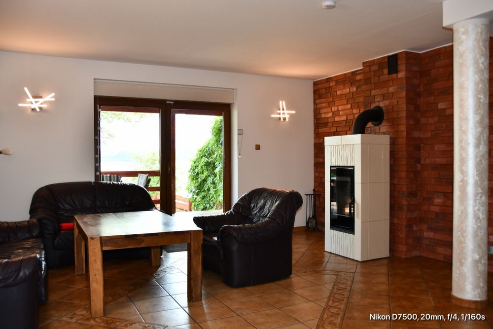 Domek nad jeziorem Gil , Mazury ,  Jacuzzi