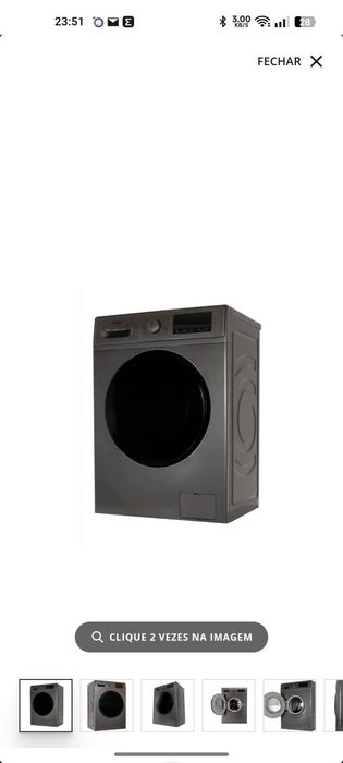 Máquina lavar roupa KUBO 12kg com 3 anos garantia