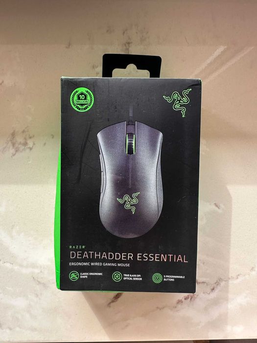 Okazja! Nowa Mysz Gamingowa Razer DeathAdder - Wysyłka 24h!