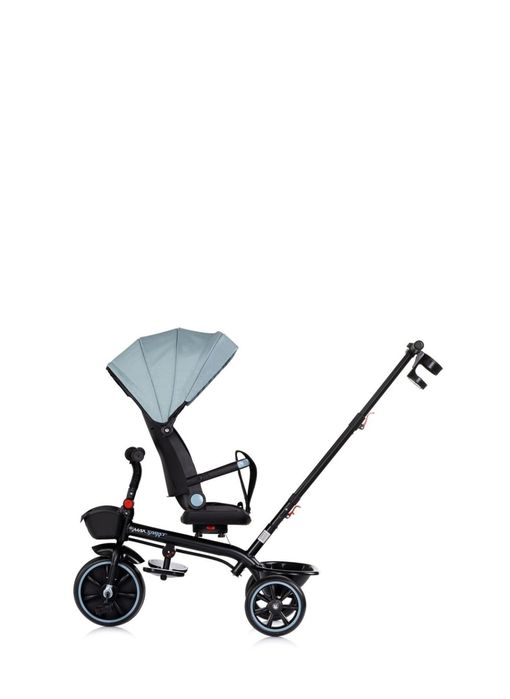 Triciclo com Capota e Pega para os Pais Max Sport de CHIPOLINO Matcha