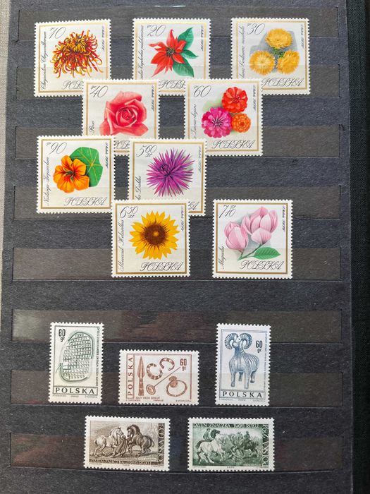 Znaczki polskie zestaw