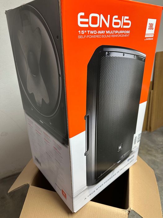 Jbl Eon 615 como novas com caixa e suportes