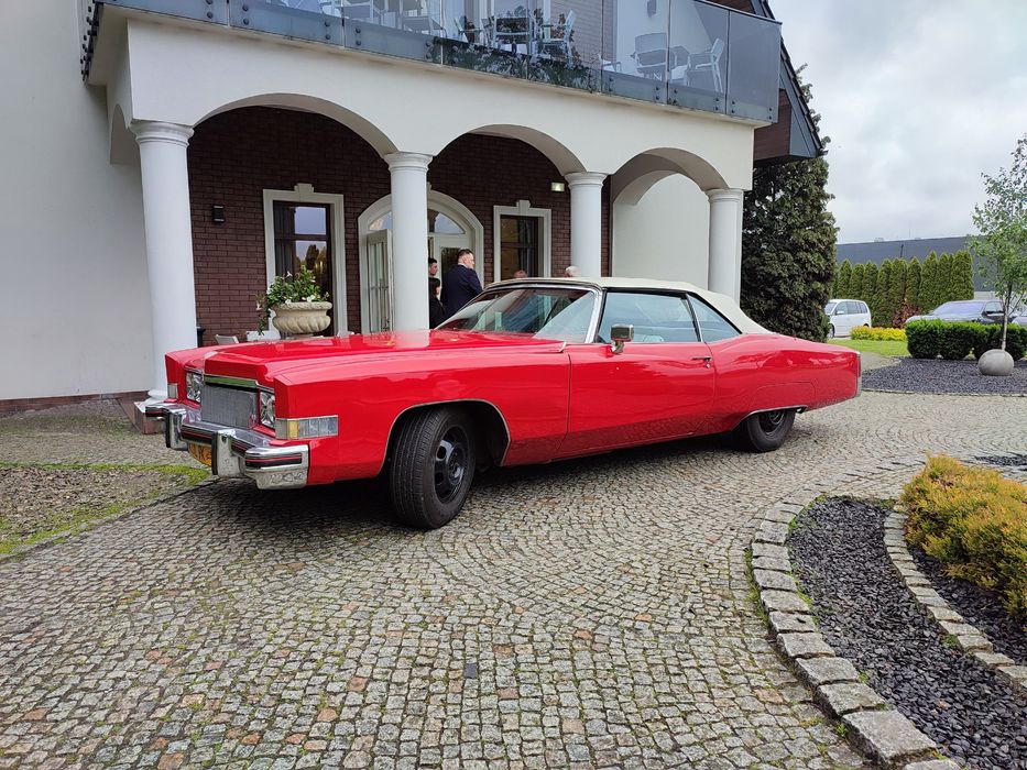 Samochód do ślubu. Cadillac na wesele.