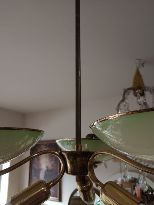 Cudny Stary żyrandol Art Deco Okazja