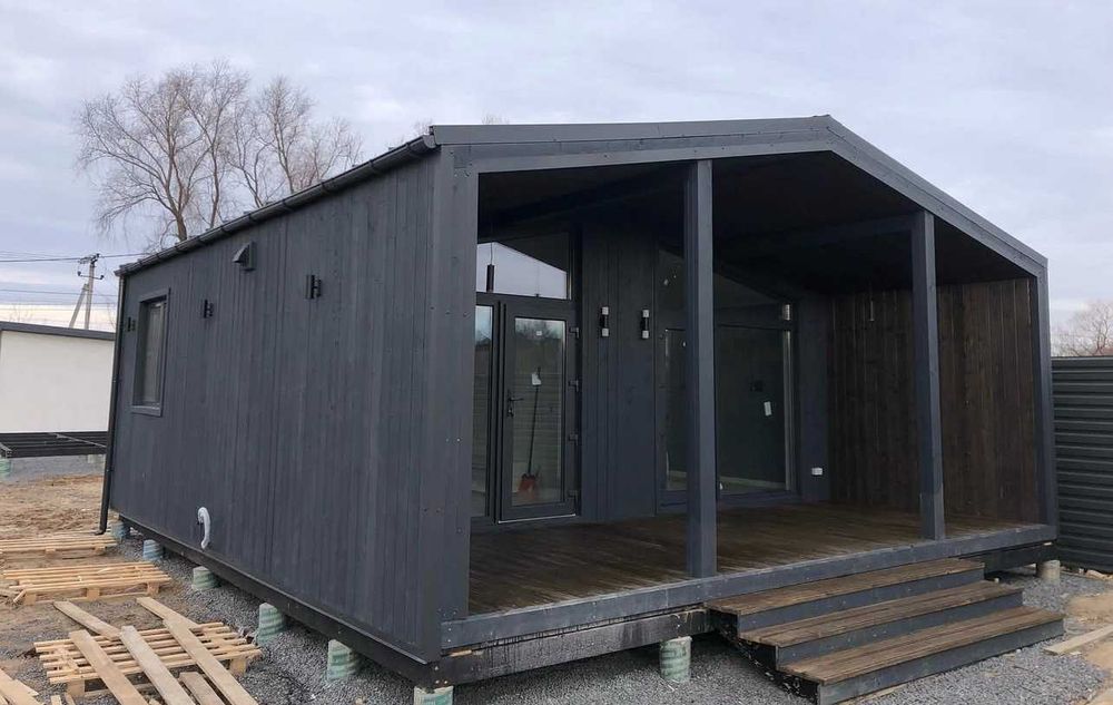 Модульний будинок, дачний будинок, битовка,  побутівка,