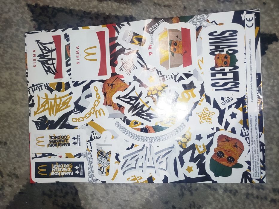 Naklejki bambi x macdonalds