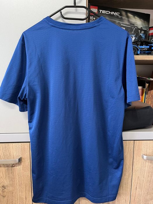 Koszulka męska sportowa granatowa do piłki nożnej Puma /L