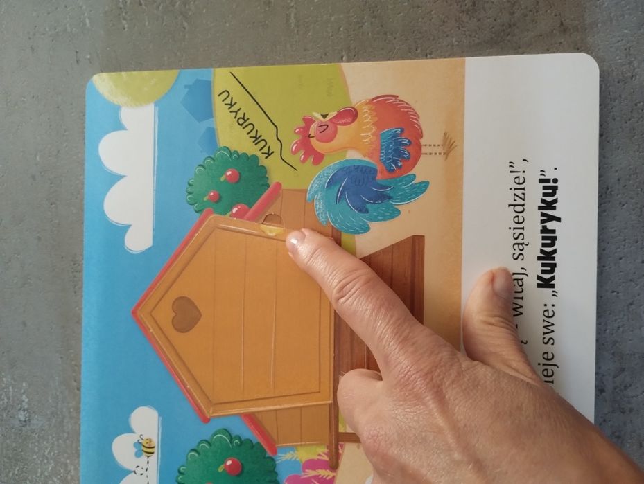 Pomruki na wsi. Książeczka z okienkami
