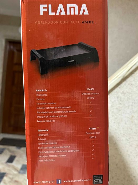 Grelhador FLAMA 2000W