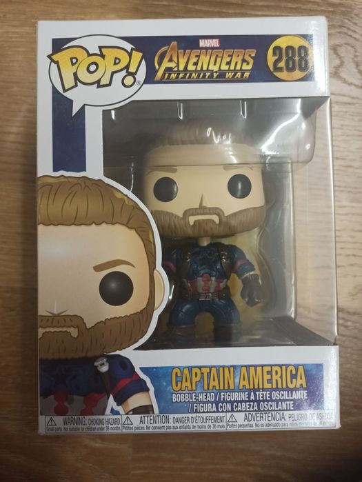 Captain America 288 Marvel Avengers Infinity War Funko POP! Vinyl
