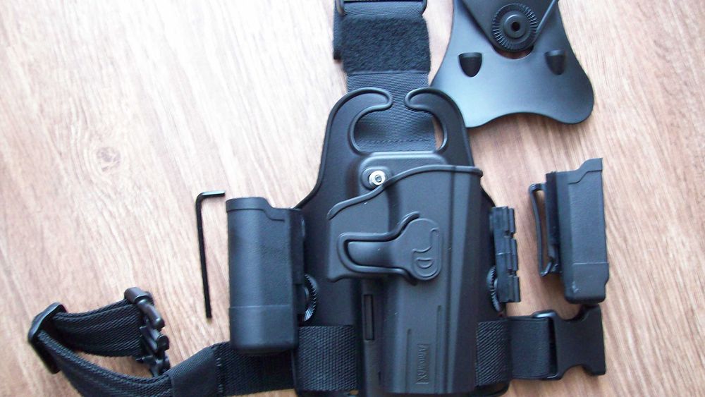 Zestaw taktyczny do CZ P-01, SP01, CZ 97, Sig Sauera i innych..