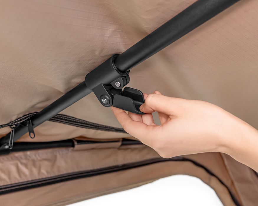 Namiot samochodowy na dach dachowy box ALU DRAGON WINCH S 215x127cm