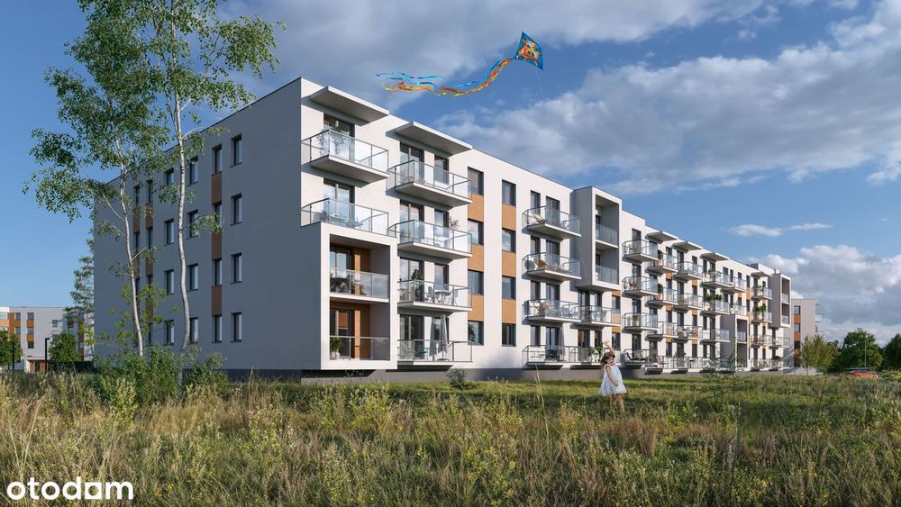 2-pokojowe mieszkanie 37m2 + balkon Bez Prowizji