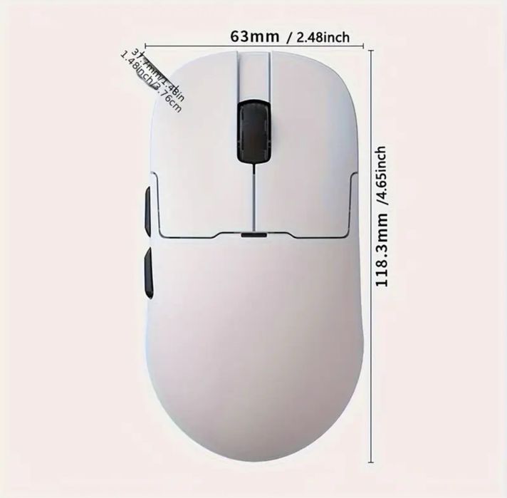 Бездротова ігрова миша AJAZZ AJ159P сенсор 3395 з RGB Bluetooth