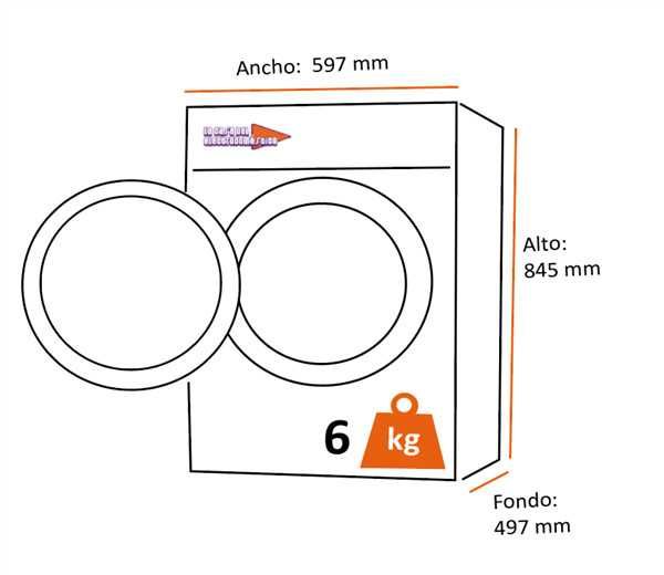Máquina de lavar roupa Teka TKL 1068T EU