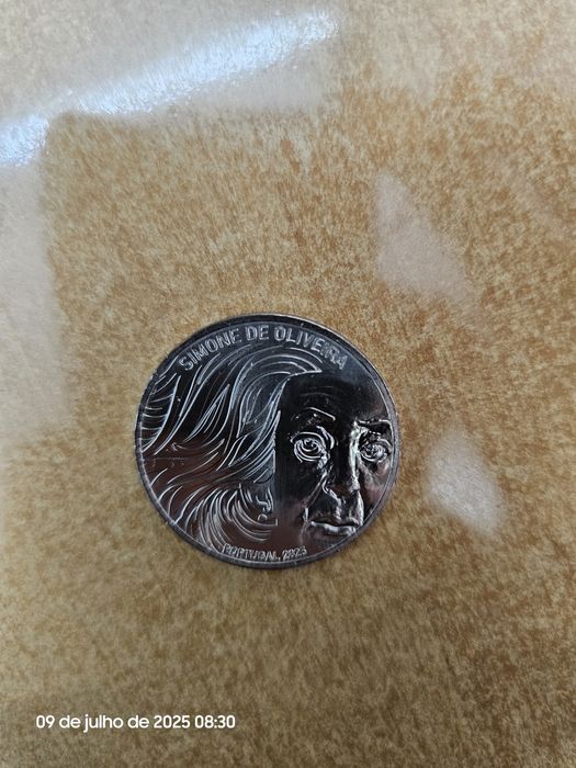 Vendo Moeda 5€ Simone de Oliveira