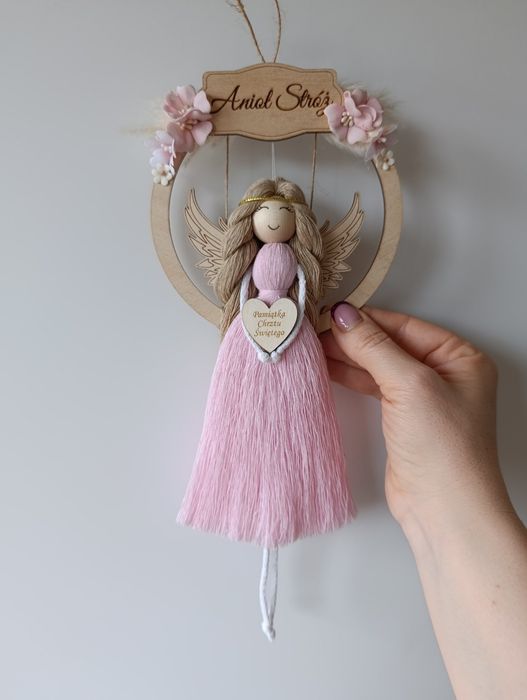 Anioł Stróż jako pamiątka  Chrztu  Świętego