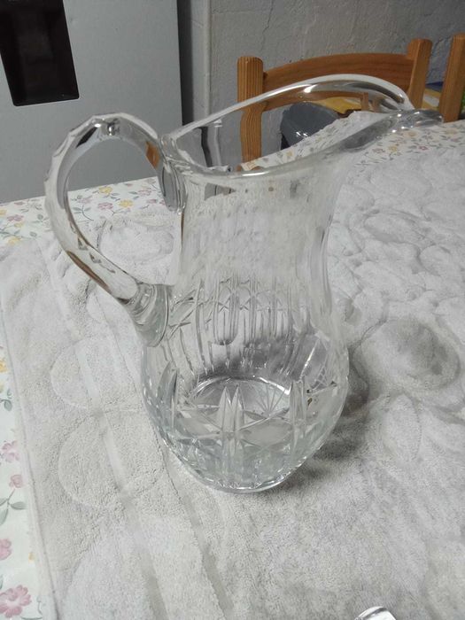 Coleção de copos de cristal Boémia