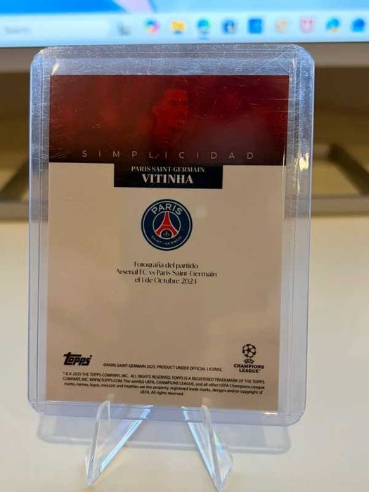 Vitinha /10 Topps Simplicidad Paris Saint Germain