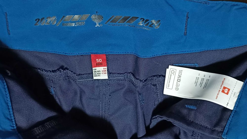 Męskie krótkie spodnie ENGELBERT STRAUSS MOTION 2020 r.L(50) stan bdb