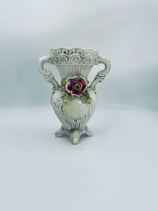 Wazon ceramiczny dekoracyjny Capodimonte Włochy