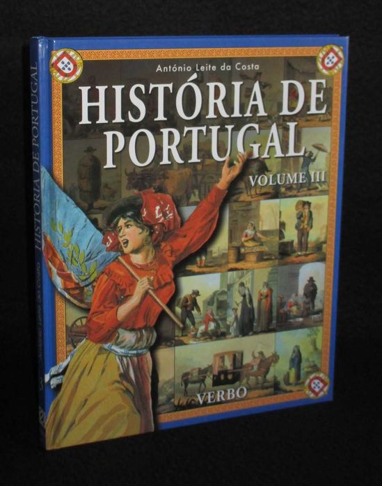 Livro História de Portugal António Leite da Costa Volume III