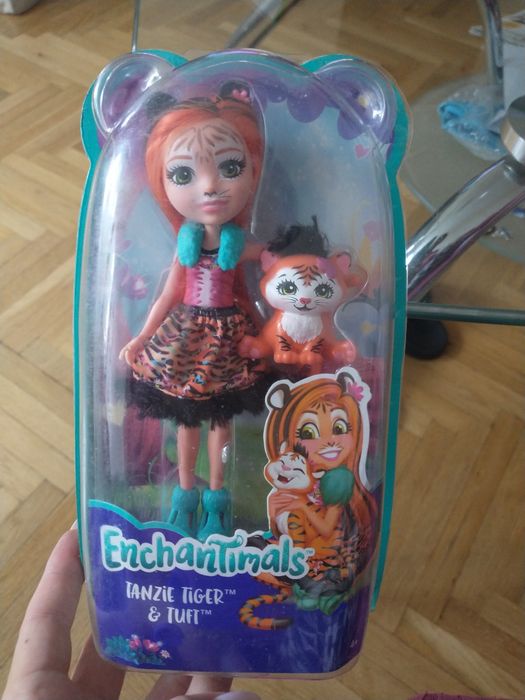 Lalka Enchamtimals tygrysek