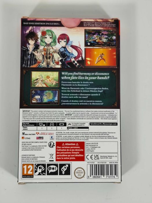 Fairy Fencer F: Refrain Chord Nintendo Switch