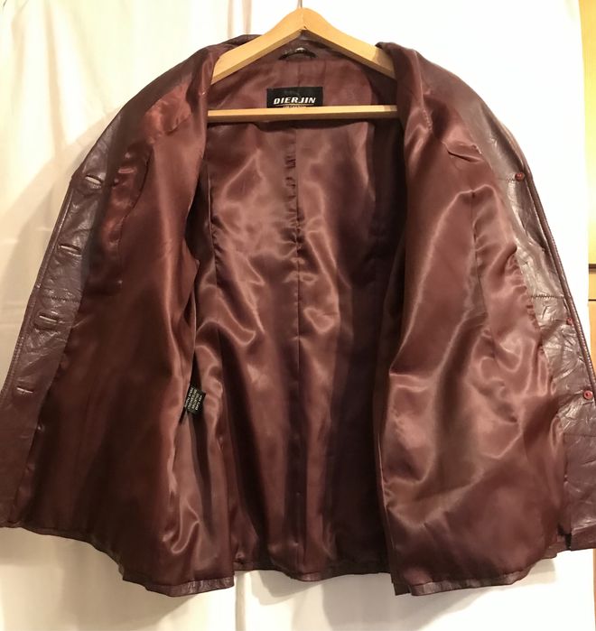 Кожаный пиджак