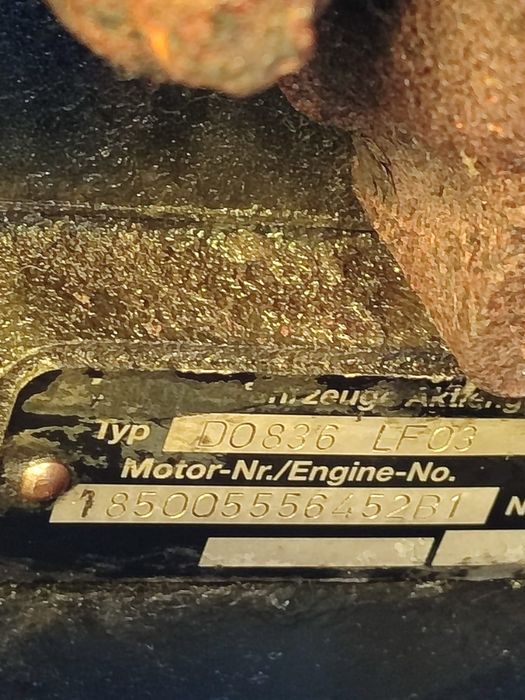 Silnik Man D0836 LF03 kompletny pewny