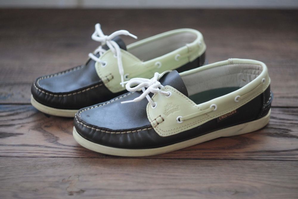 Топсайдеры, яхтенная обувь кожа