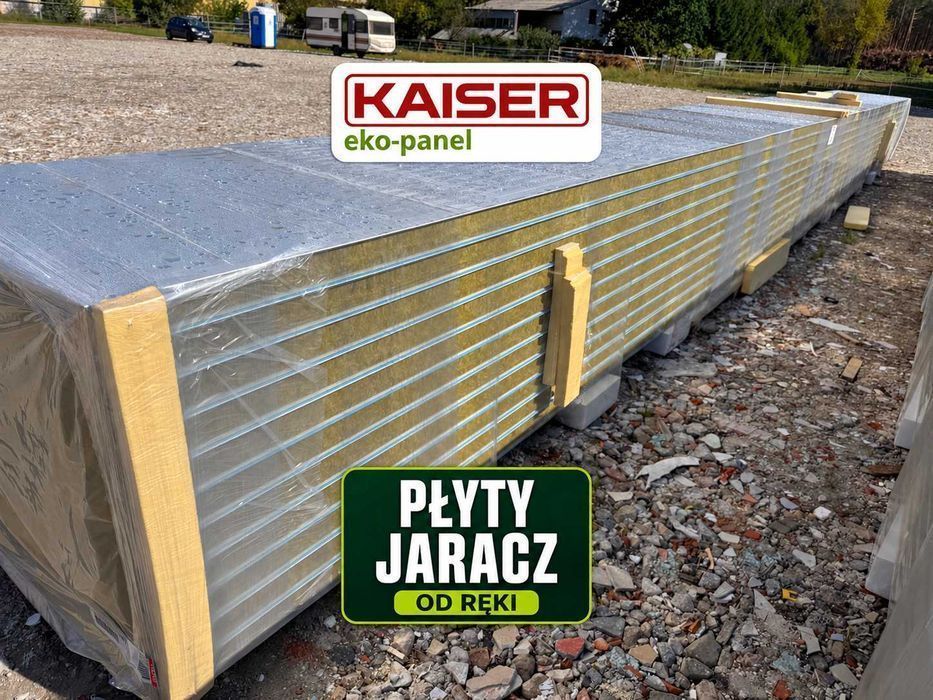 Płyta warstwowa  80mm wełna mineralna biała | OD RĘKI Jaracz