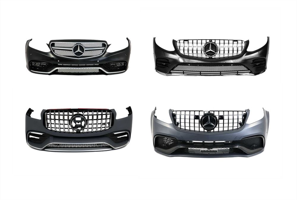 Передній бампер mercedes бампер передний w212 x167 w166 w292 w223 w463