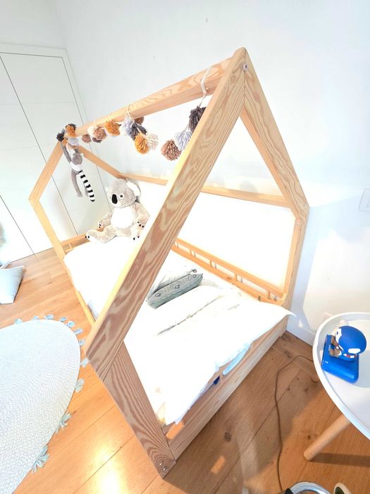 Cama infantil 90x200 Mon Lit Cabane