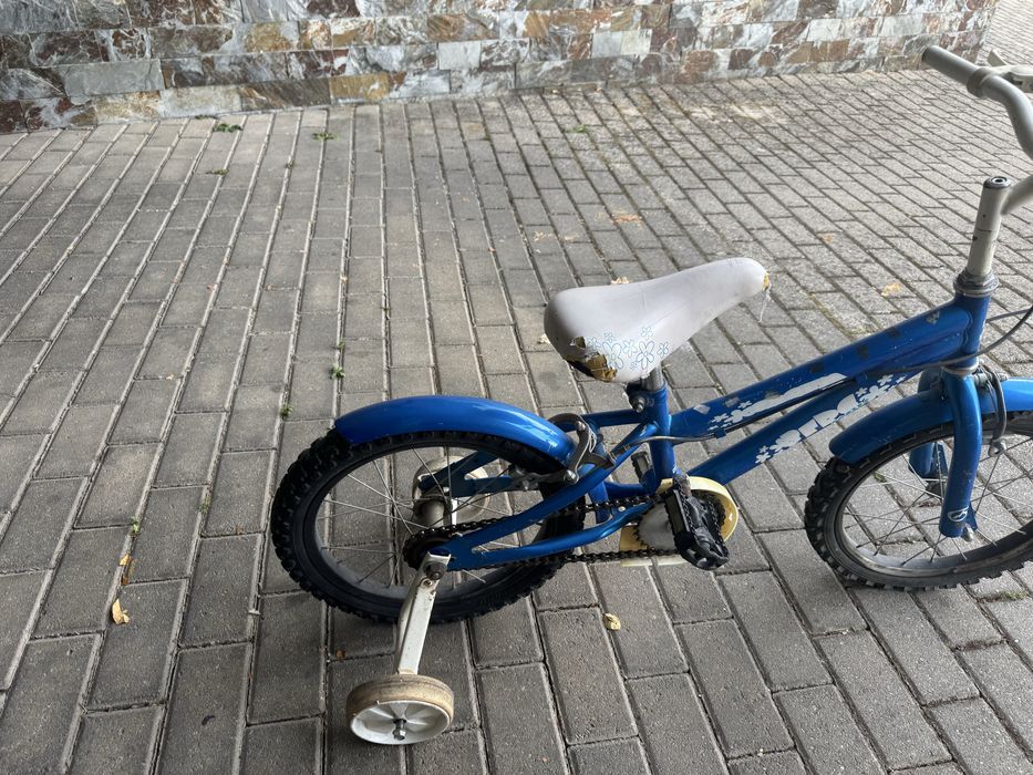 Bicicleta Infantil Azul – 16” com Rodinhas