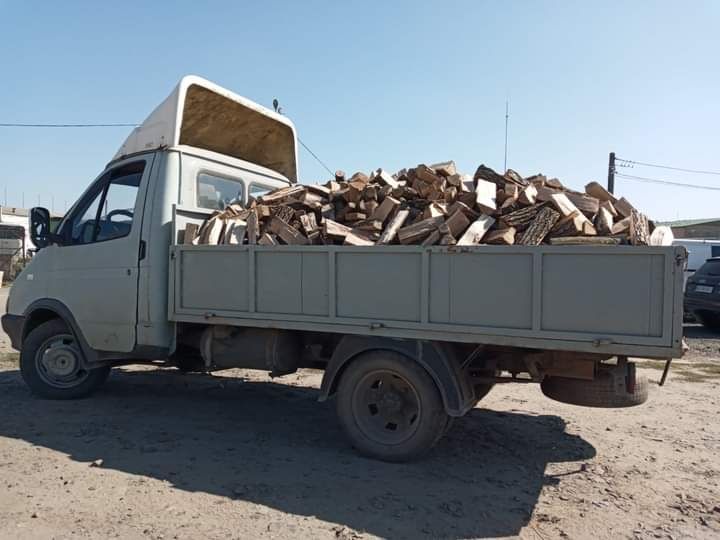 Дрова в мішках сухі дубові