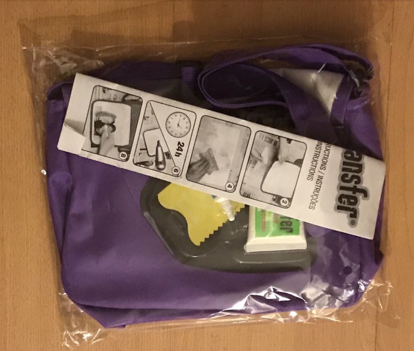 Carteira c/kit transferência de fotografias