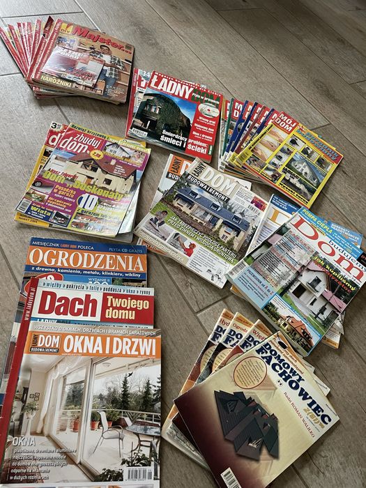 Magazyny Murator, Szkola budowania, Majster, Mój dom, Ładny dom 40 szt