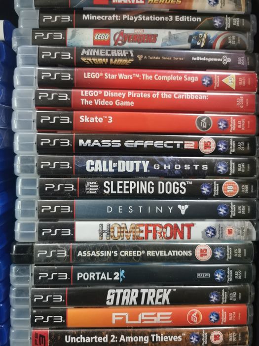 Gry PS3 Tekken GTA Lego God Of War Mortal Kombat Minecraft Fifa COD