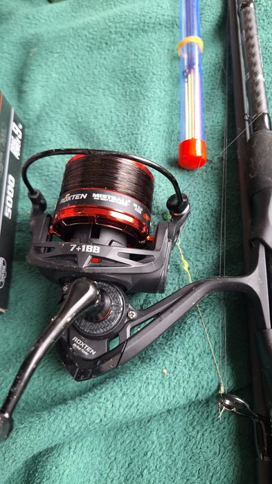 Wędka Mistrall Brabus 3.60 40-90g + kolowrotek Mistrall Roxten feeder 5000. Gwarancja.