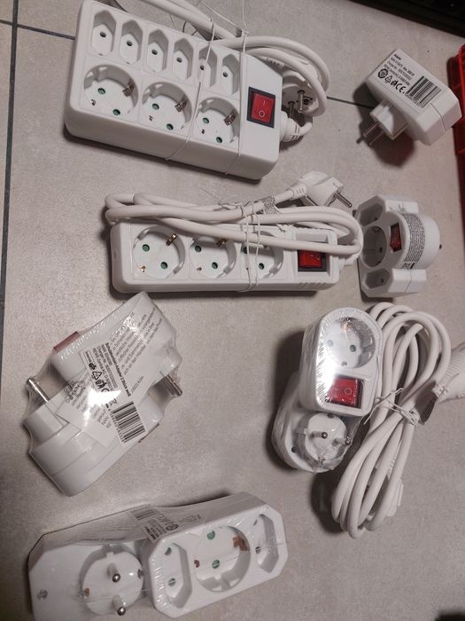 Przedłużacz elektryczny z zabezpieczeniem