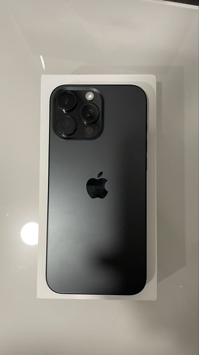 iphone 16 pro max black 256GB