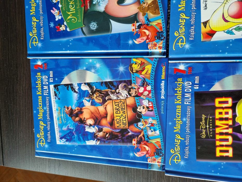 Bajki dla dzieci DVD - Disney Magiczna Kolekcja filmów DVD