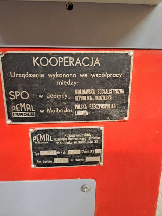 Heblarka, wyrówniarka, strugarka